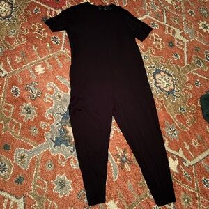 Hatch Black maternity Jumpsuit